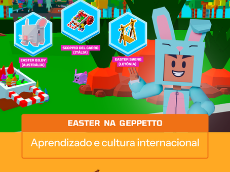 🐰 Easter pelo mundo: transformando tradição em aprendizado