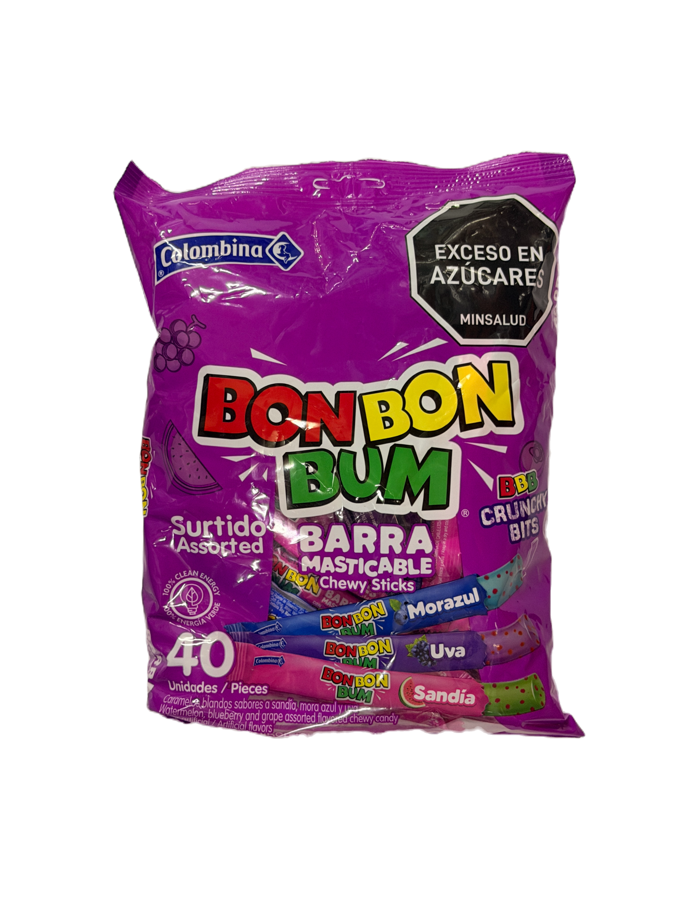 BON BON BUM CHEWY STICKS ASST.