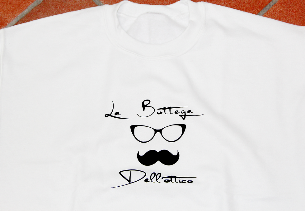 Thumbnail: felpa maniche lunghe LA BOTTEGA