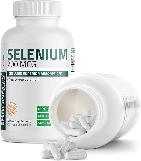 Miniatura: Selenium 200 Mcg. x 100 Cápsulas Vegetarianas - Bronson
