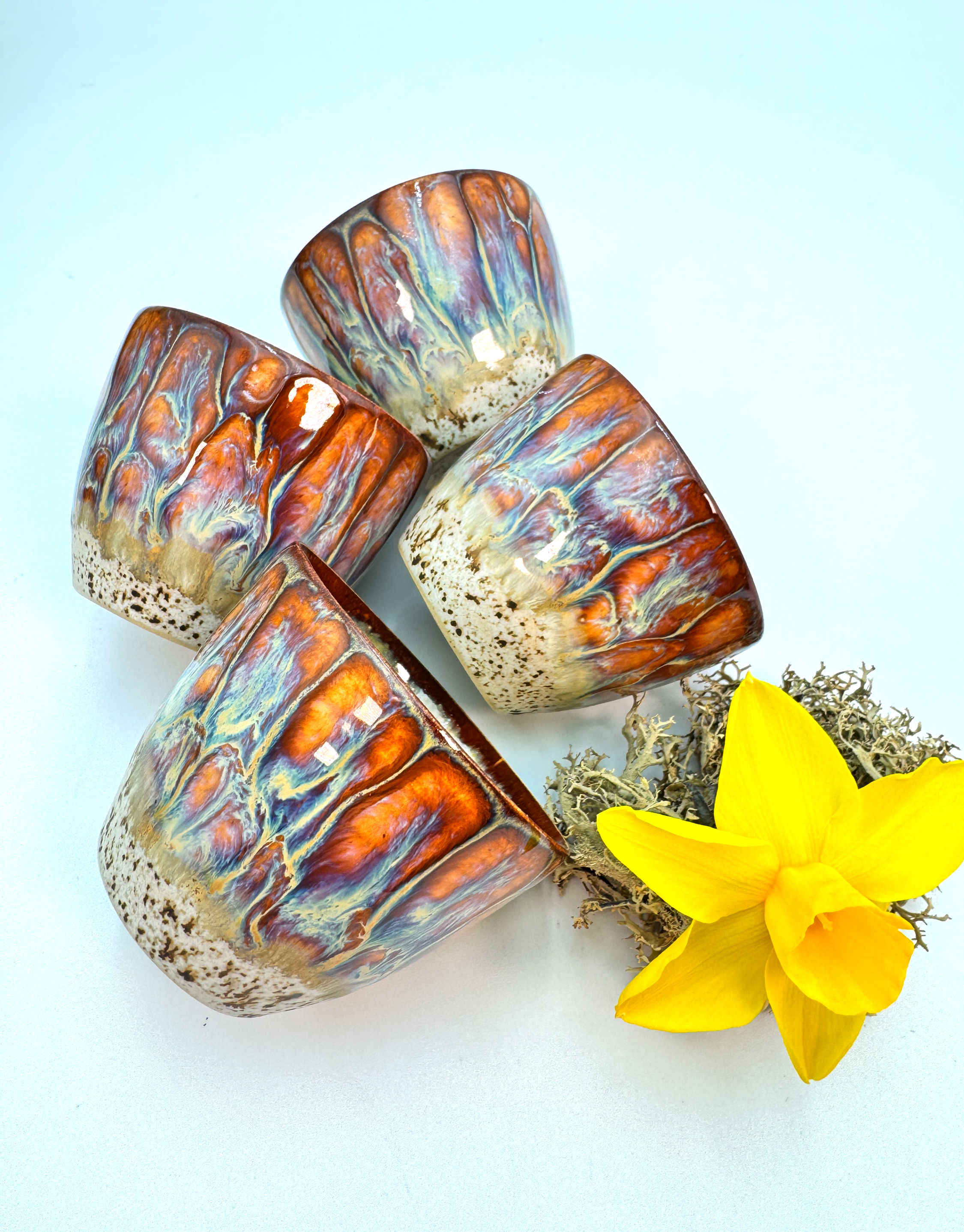 Turtle in brown - cup (100ml)