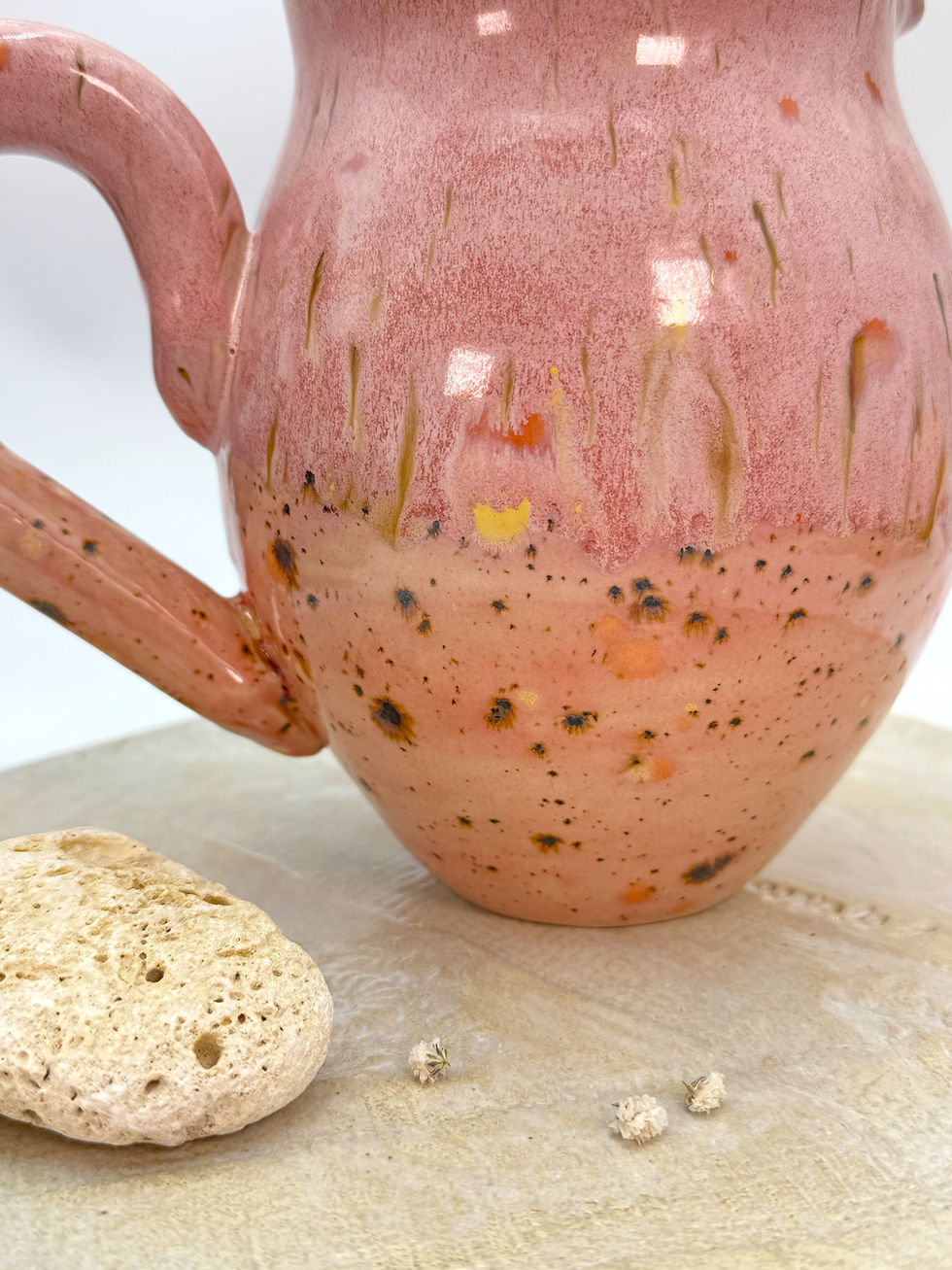 Thumbnail: Romance in pink jug - custom made