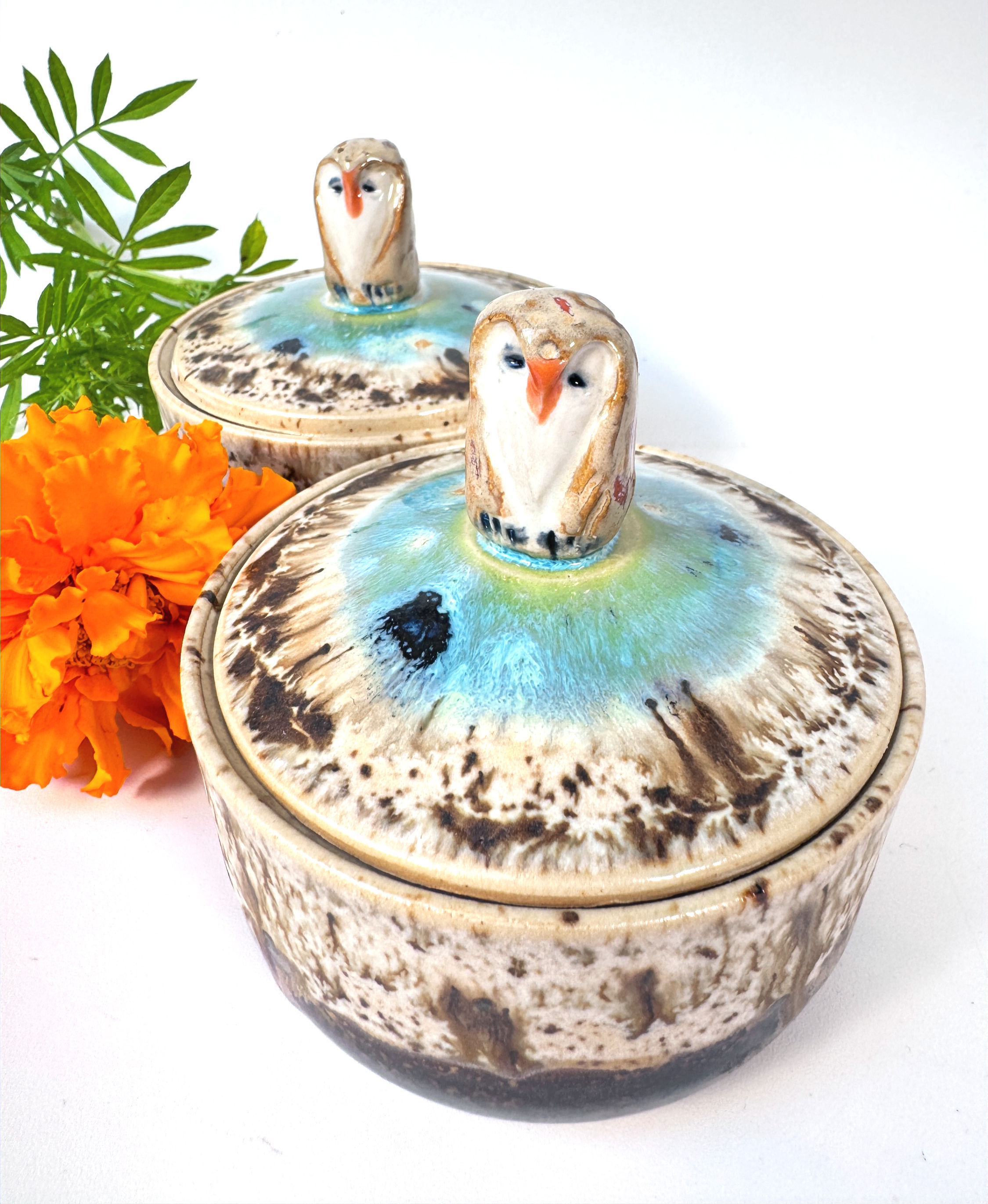 Little owl - treasure box