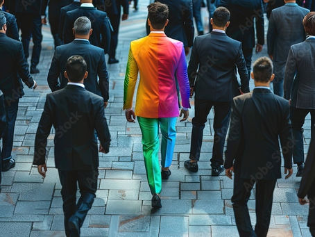 Standing out in a crowd with Color
