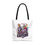 Thumbnail: Fueled By Caffeine and Chaos - White Tote Bag