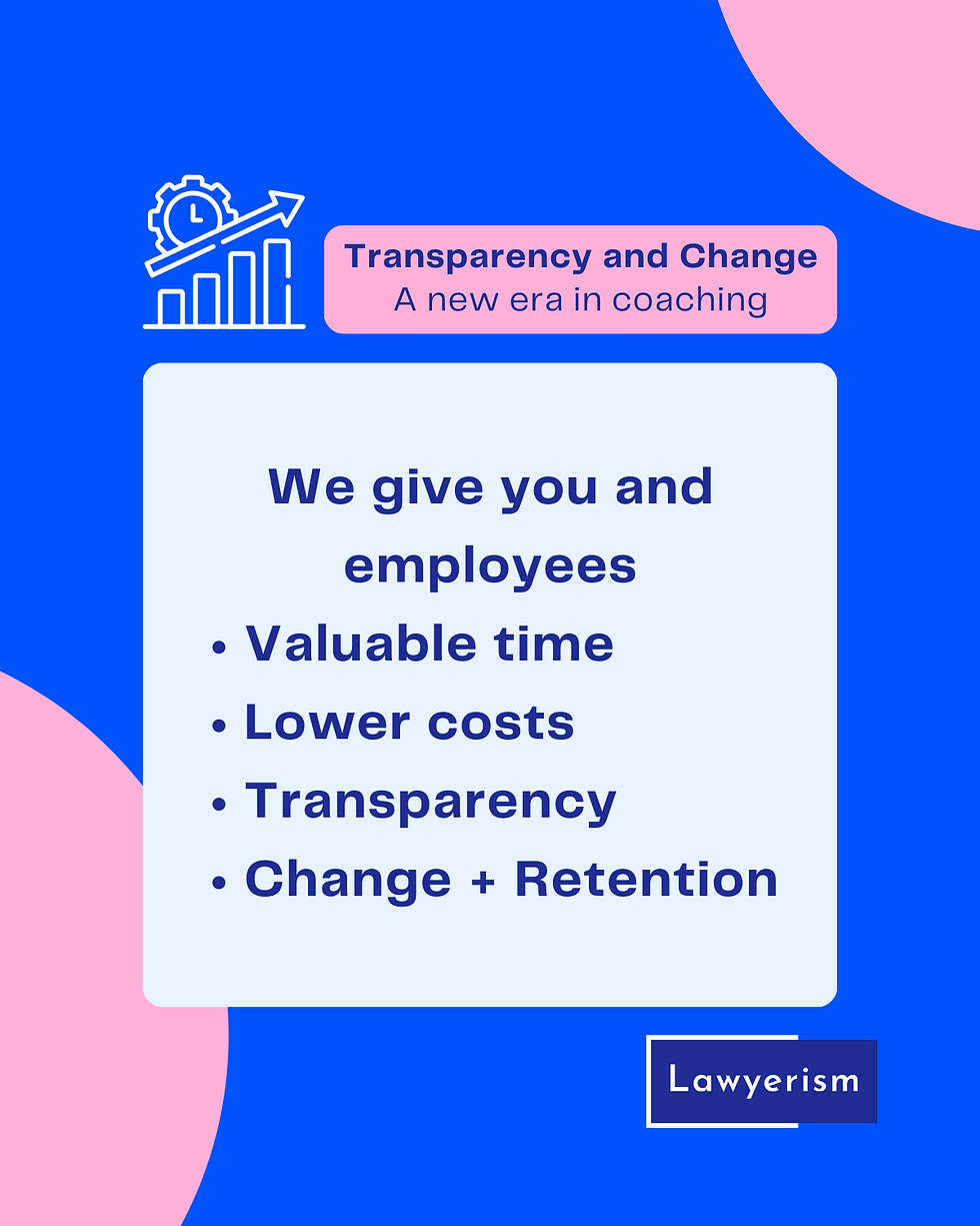 Coaching using data for employees and business