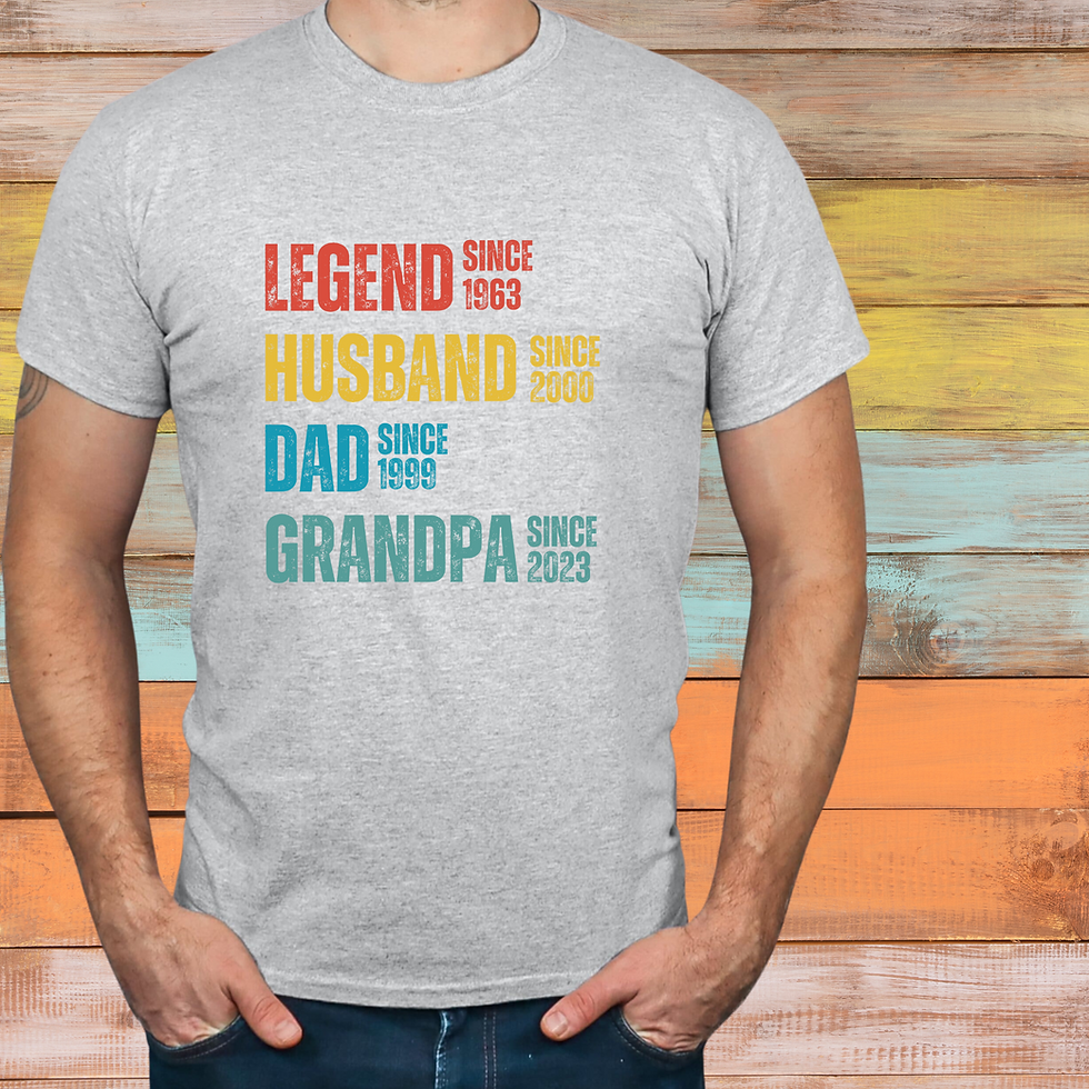 Thumbnail: ESTABLISHED: Father's Day T-shirt