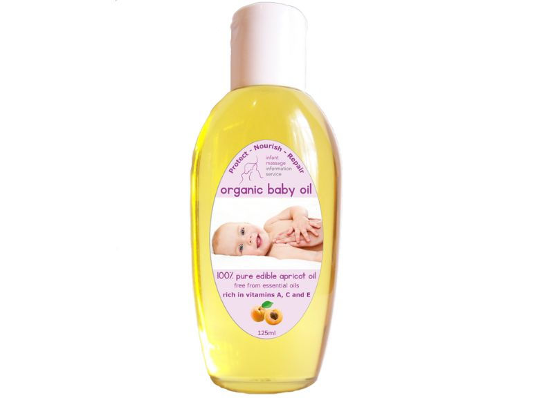 Organic Baby Massage Oil - Apricot 125ml