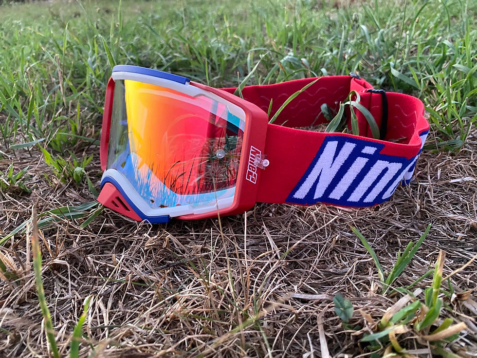 Thumbnail: Iridescent ~ TEAR-OFF ~ INJECTION MOLDED RACE LENS TECH8