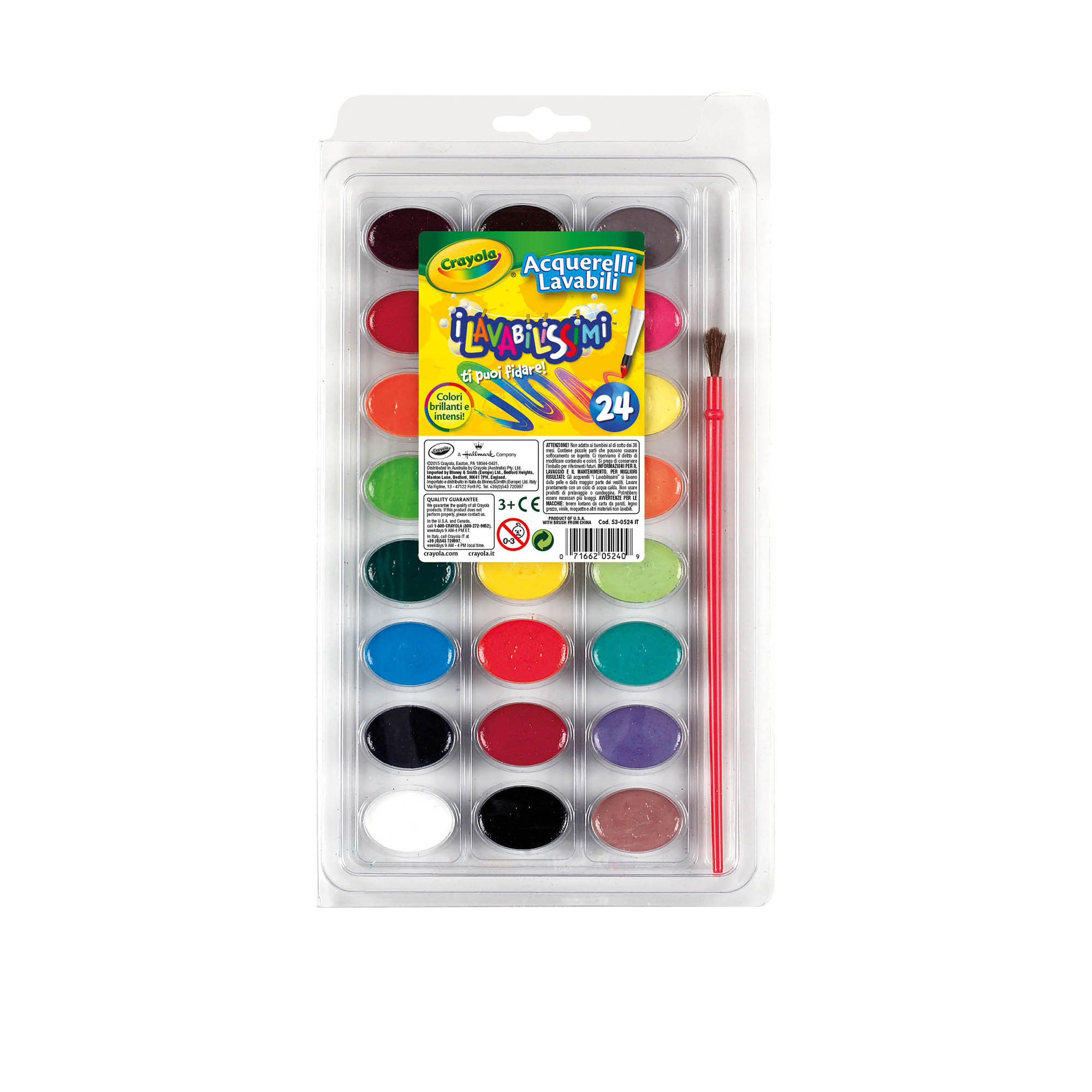 Acquerelli i Lavabilissimi Crayola