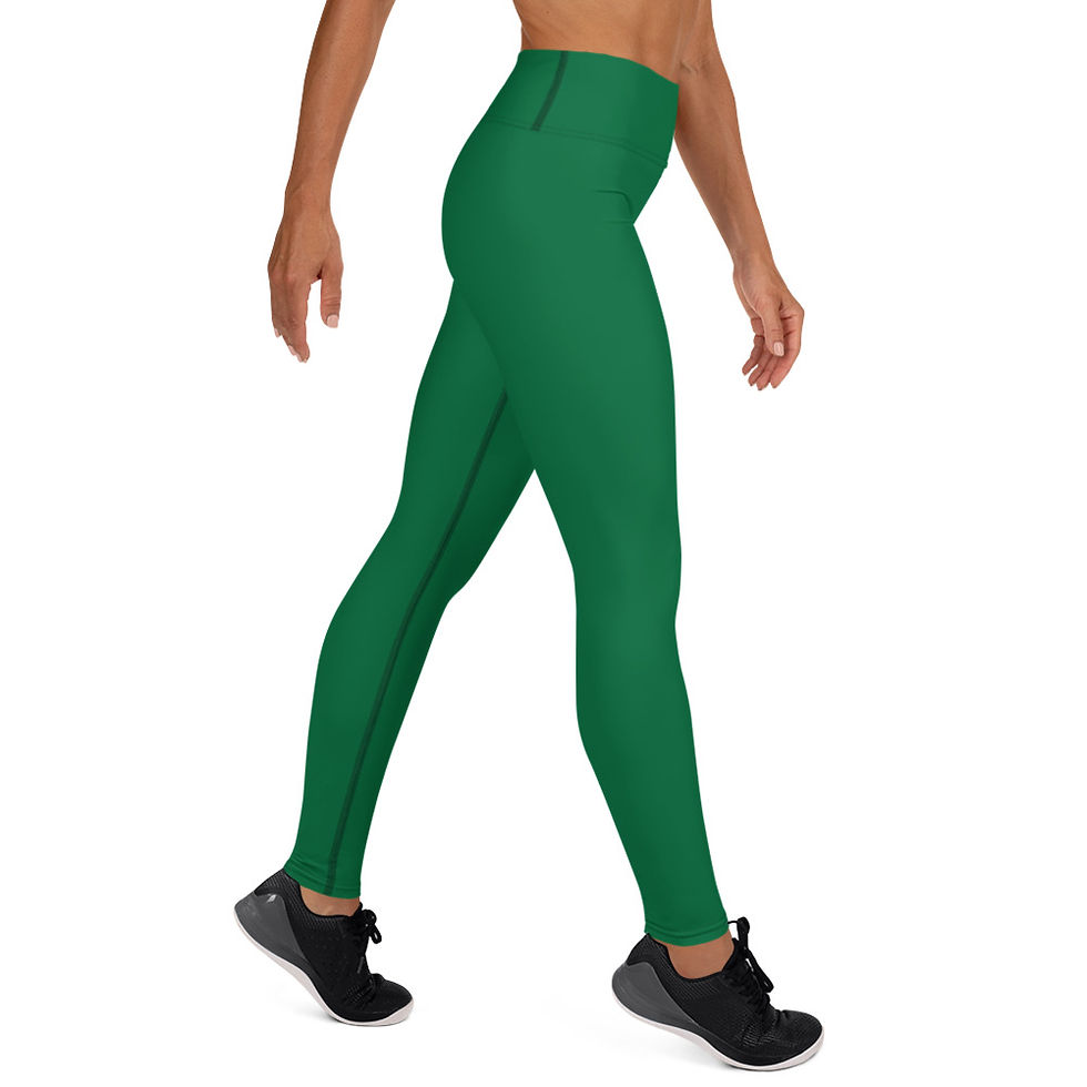 Thumbnail: Ducky Hood Yoga Leggings (Green)