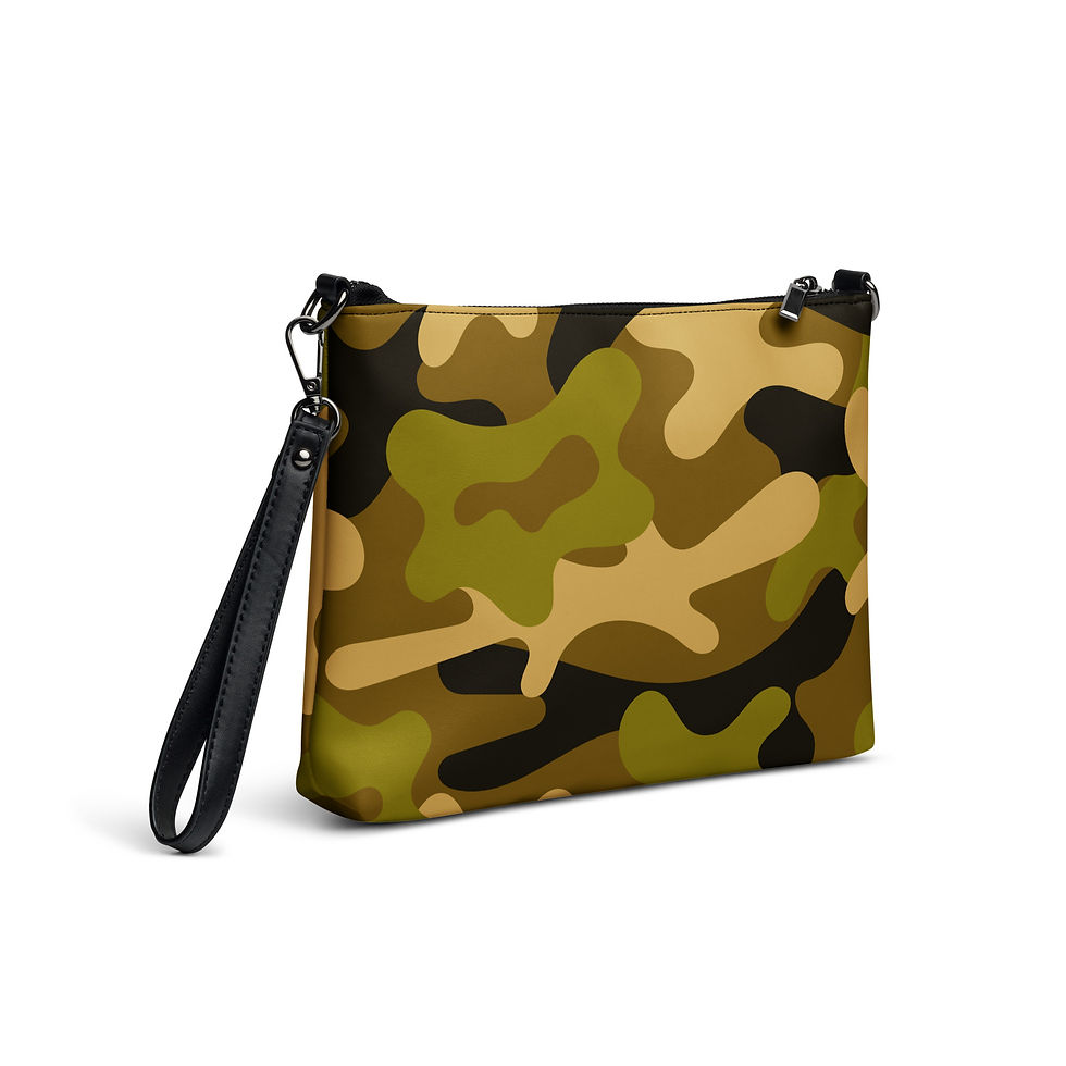Thumbnail: Ducky Hood Camouflage Crossbody Bag