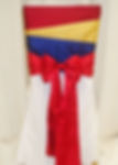Satin Chair Sash