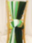 Polyester Chair Sash