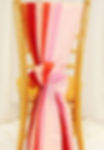 Polyester Chair Sash