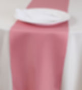 Runner Polyester Dusty Rose