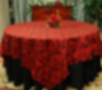 Rococo Red w/Black Flocking