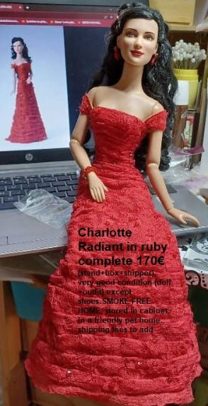 Miniature : CHARLOTTE Radiant in ruby - Complete