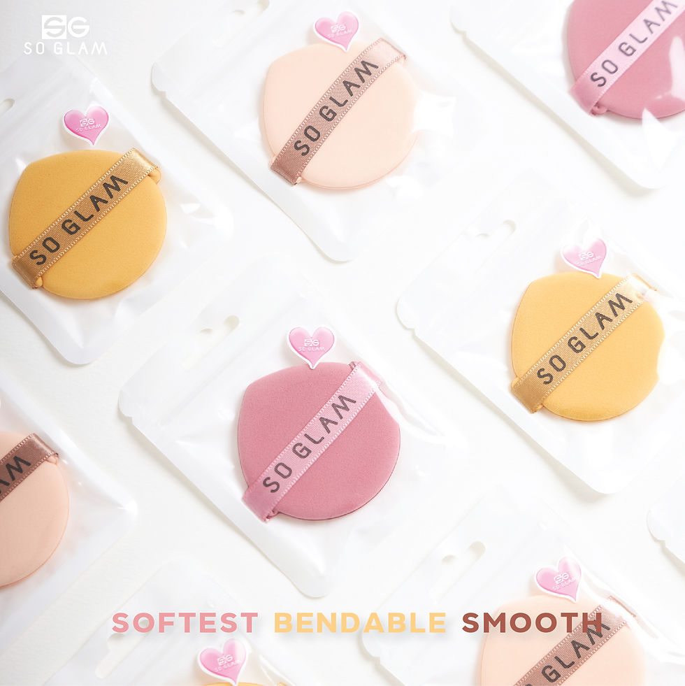 Thumbnail: SO GLAM MACARON AIR PUFF (MIXED COLOR)
