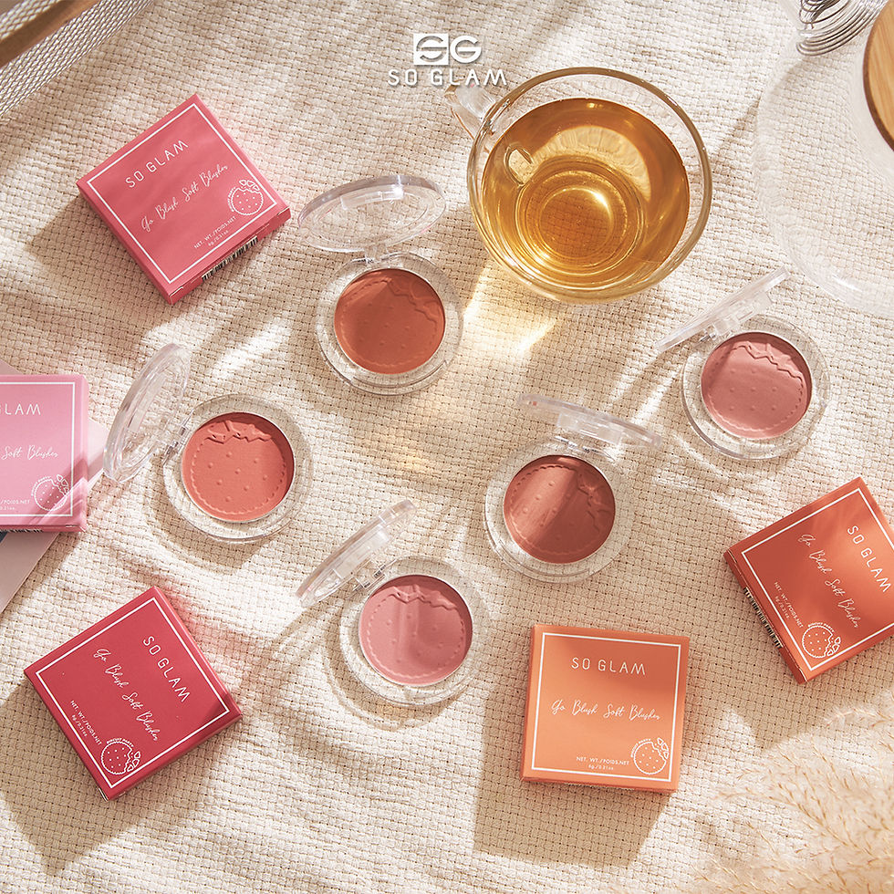Thumbnail: So Glam Go Blush Soft Blusher Biscuit Party 06 Vanilla Shortbread