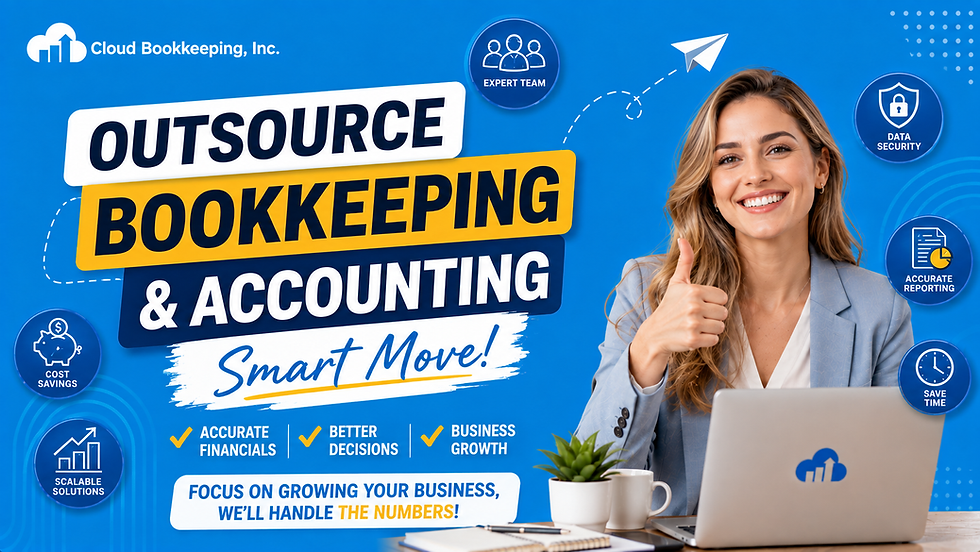 Why Outsourced Bookkeeping and Accounting Support Is a Smart Move for Growing Businesses