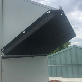 screened oa intake for filtration system