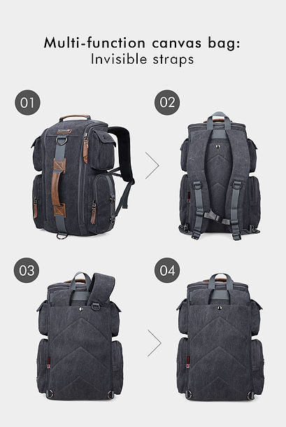 WITZMAN Outdoor Travel Duffels Backpack