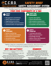 ECHO Safety Brief “Safety Management System”