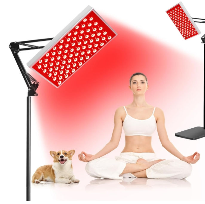 Paneles de luz roja portátiles
