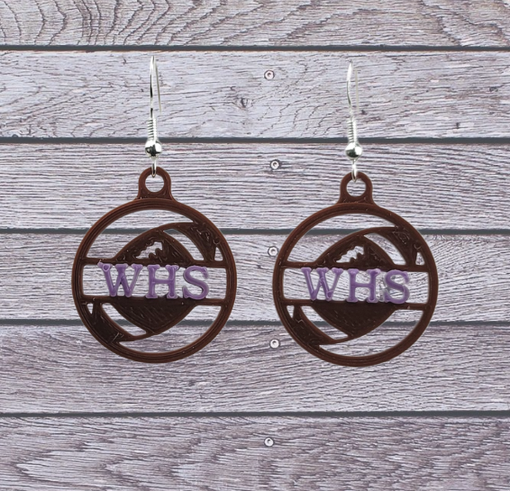 Thumbnail: Two Color Football Monogram