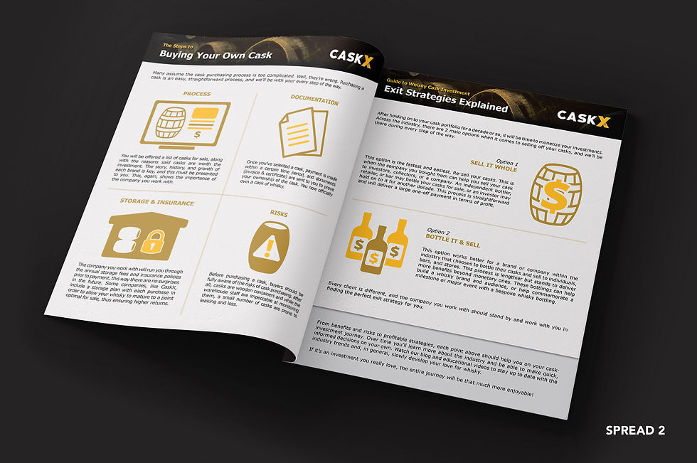 CaskX / Bi-Fold Brochure
