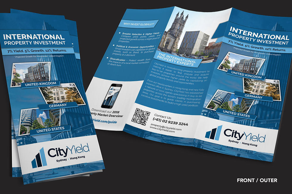 CityYield / Tri-Fold Brochure