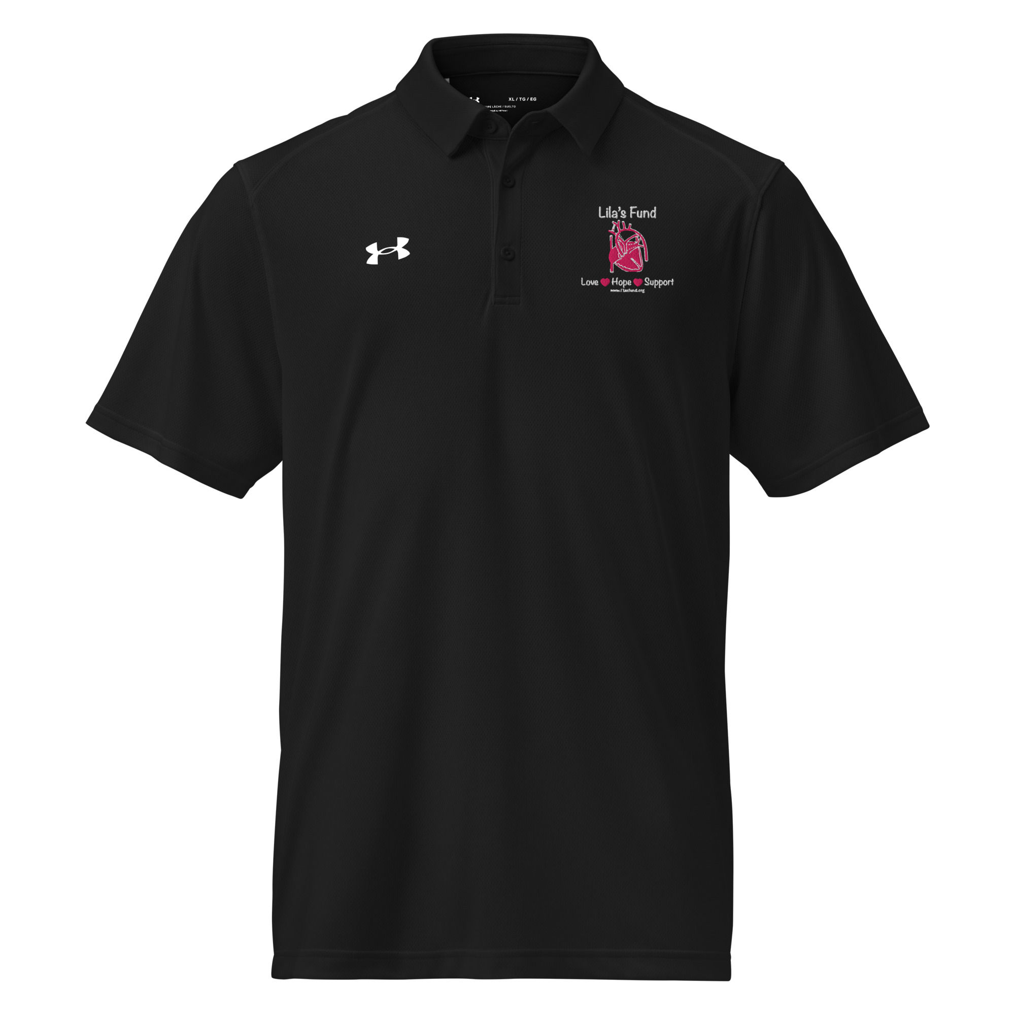 Lila's Fund Under Armour® Men's polo