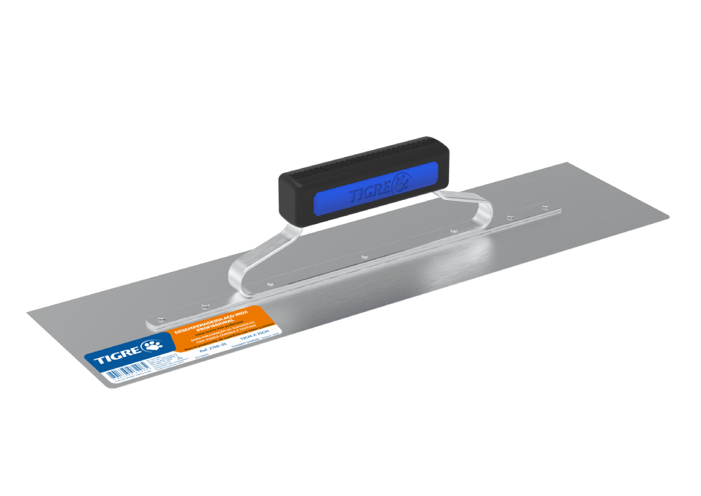 Desempenadeira Aço Inox Cabo Fechado
