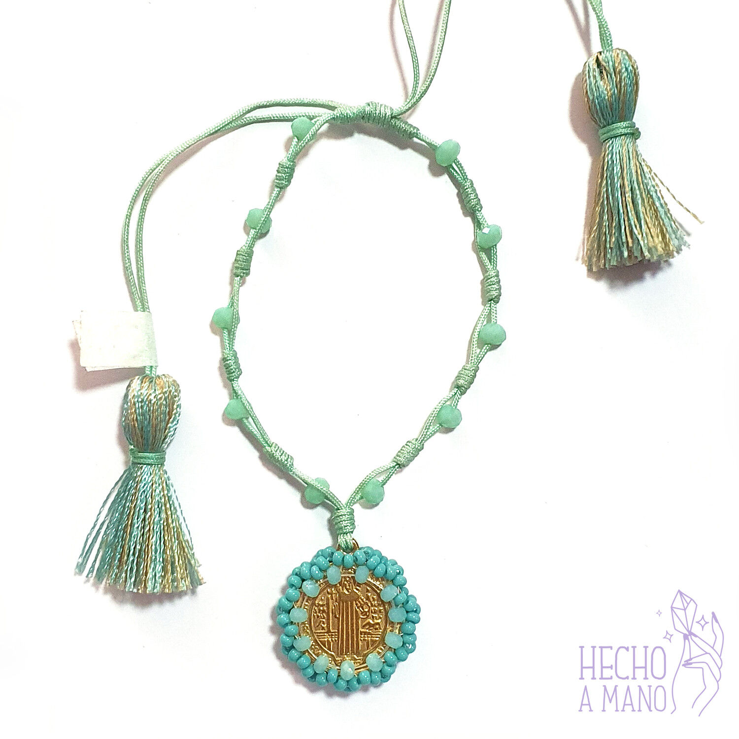 Pulsera Religiosa En Murano 2328