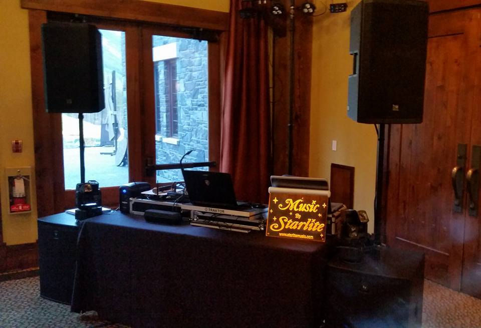 Our DJ Dan's Moonlite Package Set-Up