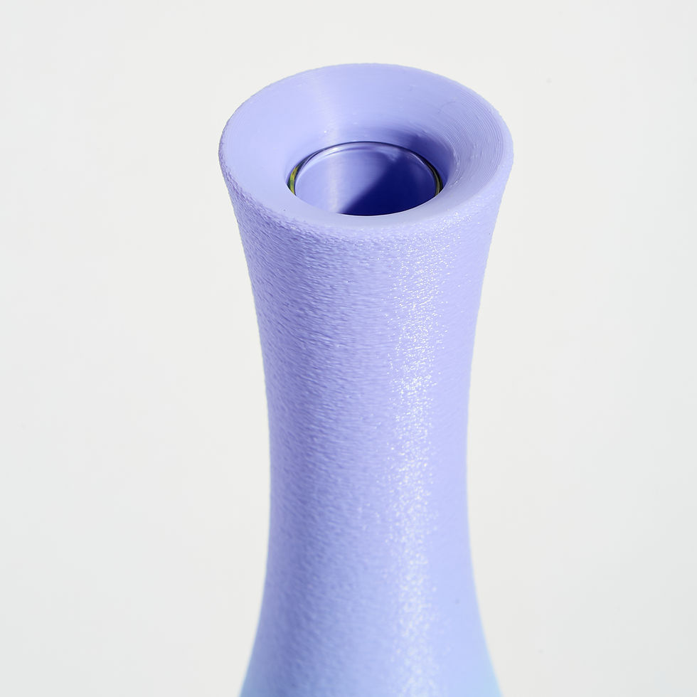 Thumbnail: Flute Vase - Purple Sunset