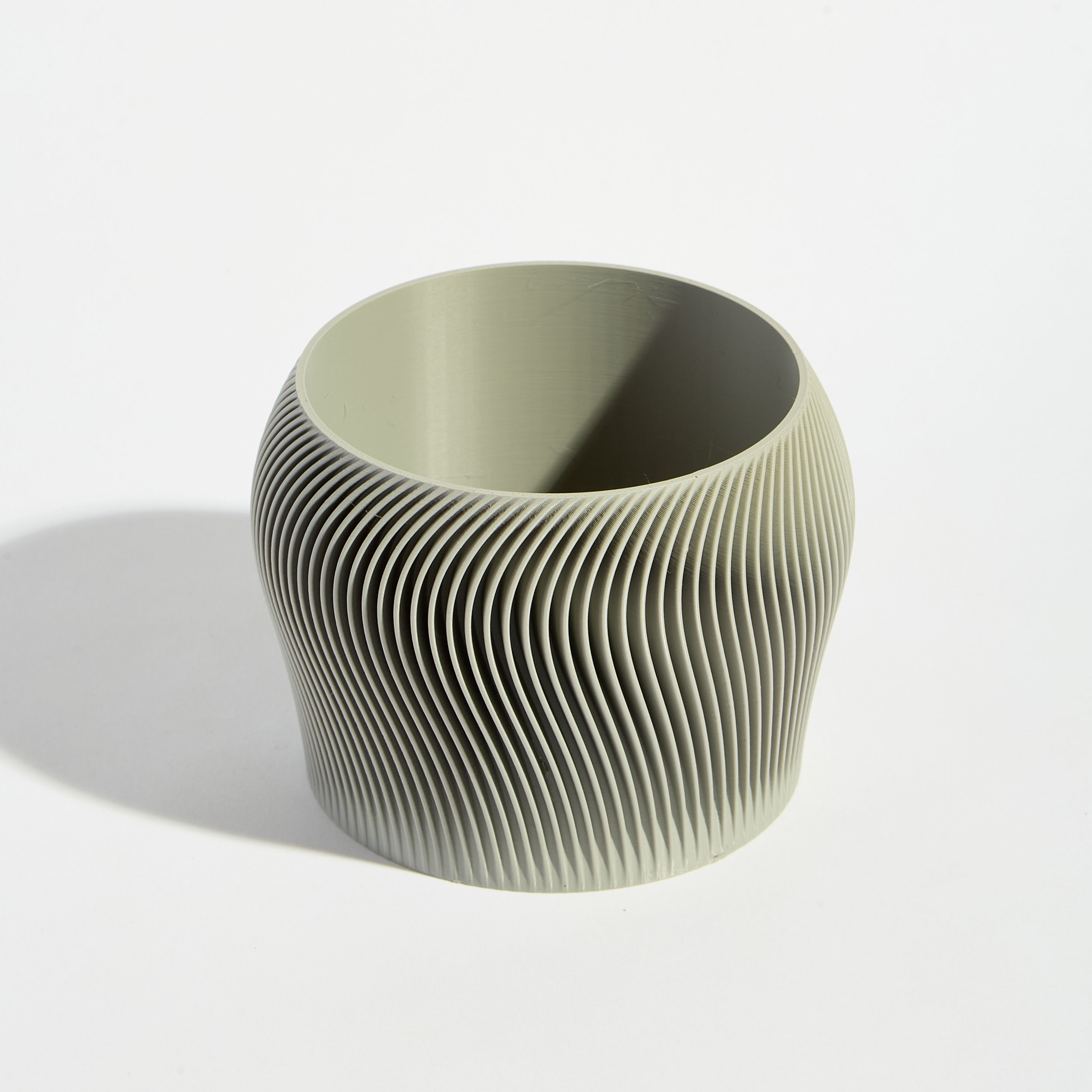 Orbital Plant Pot - Ash Gray