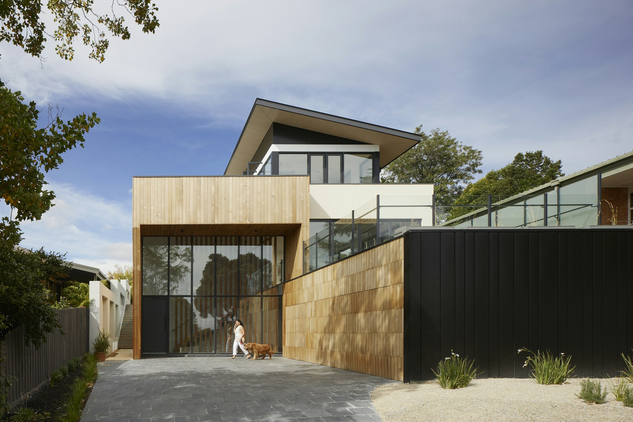Florida home in a residential neighborhood