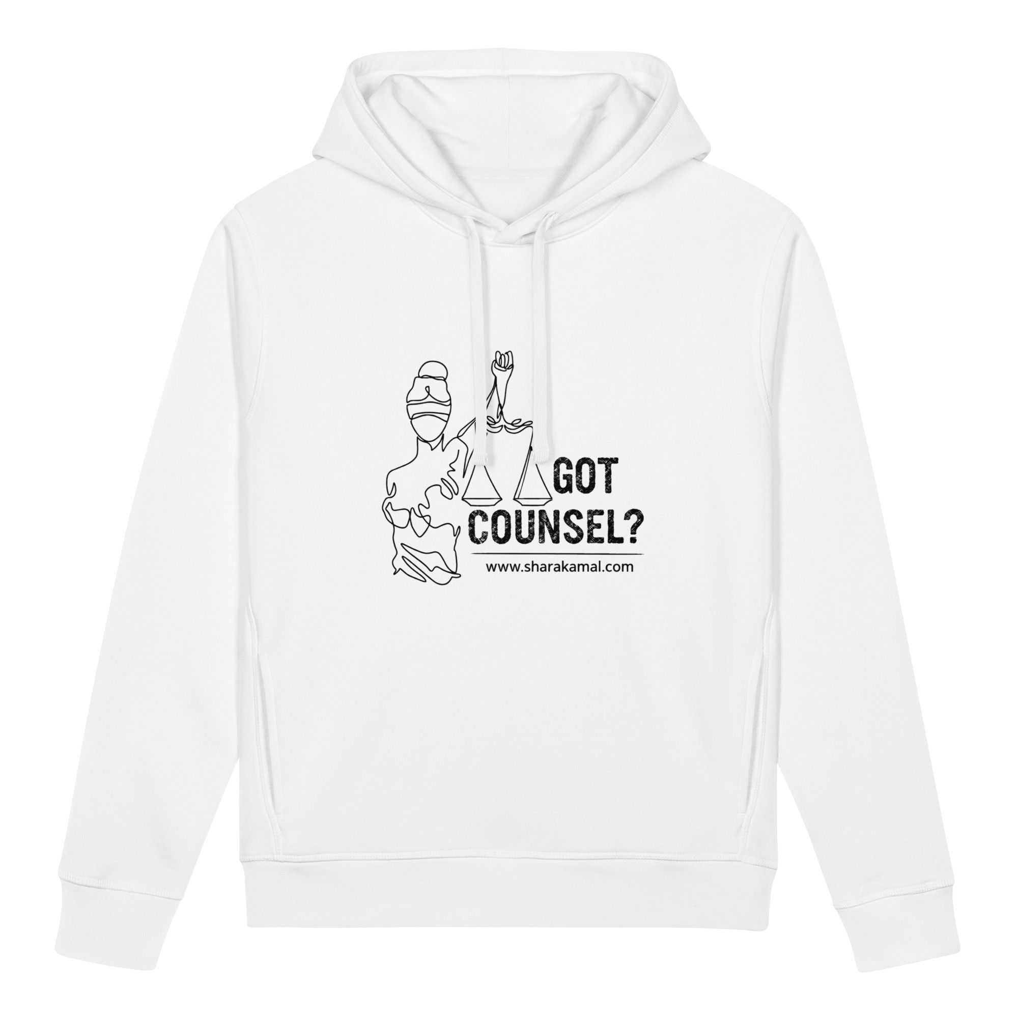 Got Counsel? Organic Side Pocket Hoodie