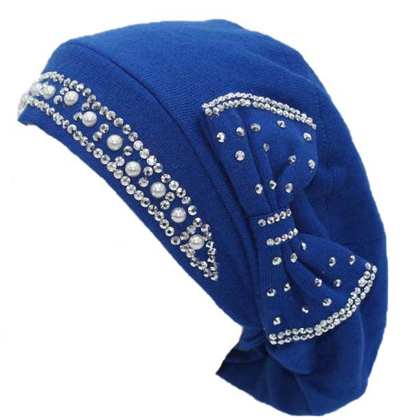 Thumbnail: H4908 Ladies Tube with Ribbon (beanie)