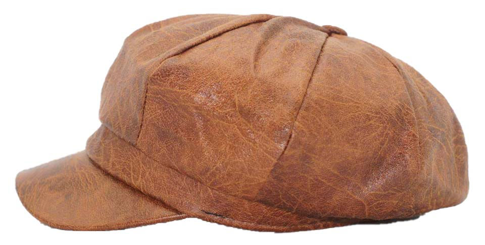 Thumbnail: H75018 Pleather Newsboy