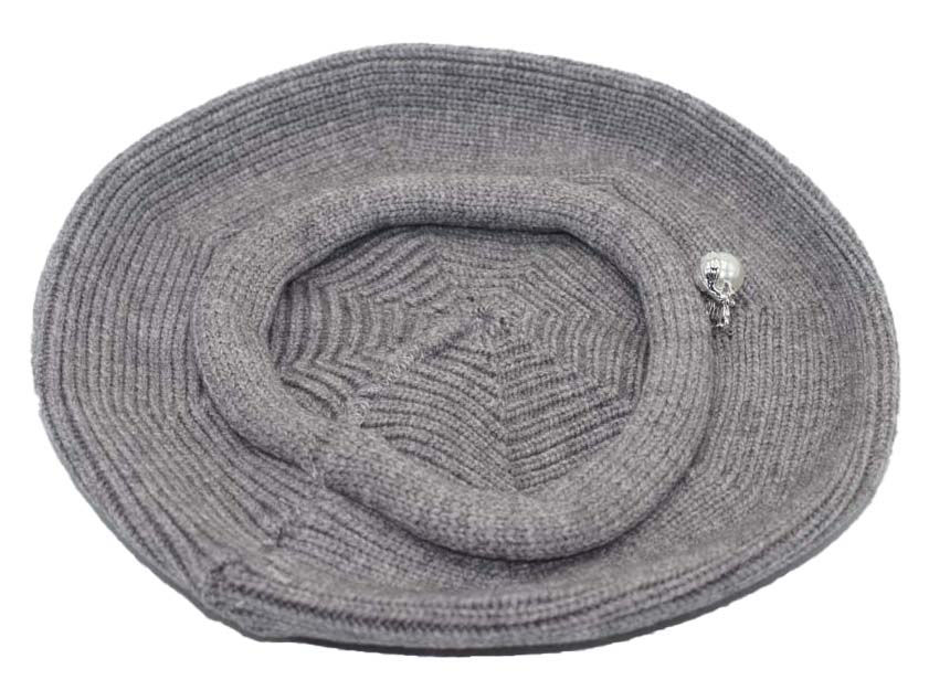 Thumbnail: H9934 Knit Beret with Pearl