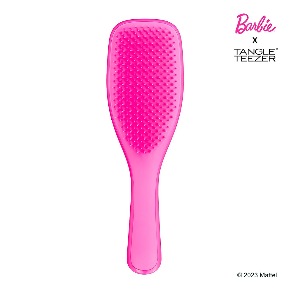 hot pink hair brush
