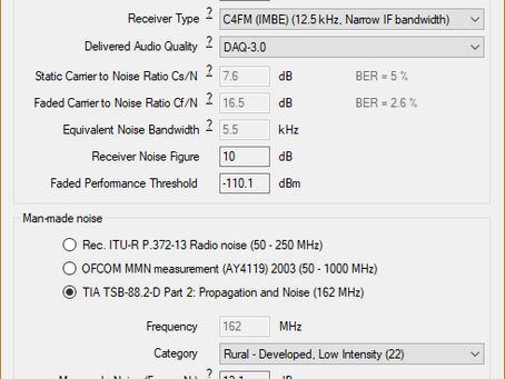 Calculator of the Noise-Adjusted Faded Performance Threshold update