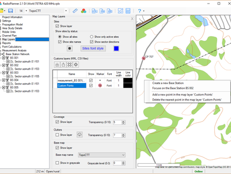 RadioPlanner 2.1 update 190724