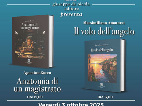 Giuseppe de Nicola Editore alla quarta edizione del Campania Libri Festival - La fiera dell’editoria che torna dal 2 al 5 ottobre 2025 al Palazzo Reale di Napoli