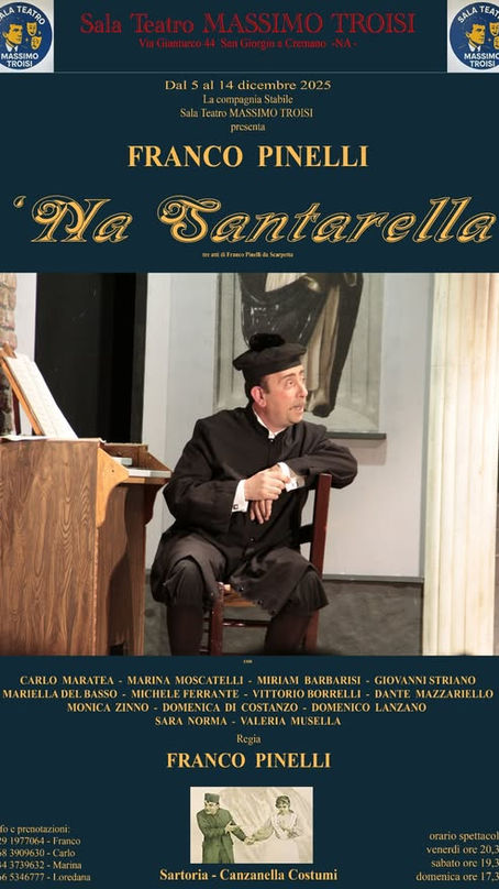 A San Giorgio a Cremano la prima stagione del teatro Massimo Troisi