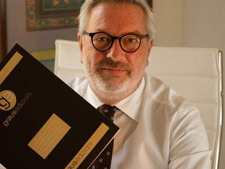 L’editore Pietro Graus fra i premiati della XX EDIZIONE del PREMIO INTERNAZIONALE BRONZI DI RIACE