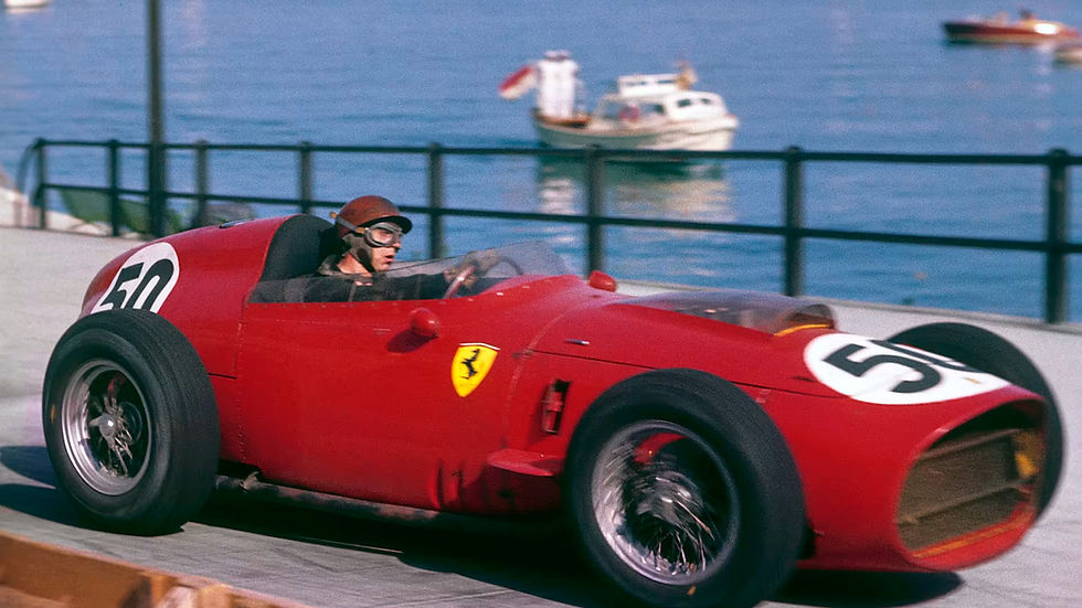 Grand Prix de Monaco 1958 | Ferrari 246 | Photo : Bernard Cahier